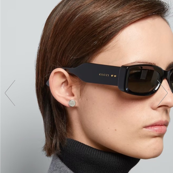 GUCCI TRADEMARK EARRINGS - Picture 5 of 8